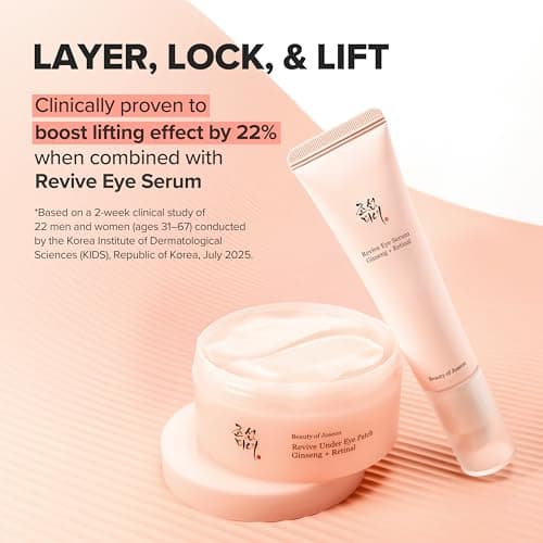 Beauty of Joseon Revive Eye Serum with Retinal Niacinamide Correction for Puffy Eye Bags Fine Lines Dark Circles Wrinkles, Korean Skin Care 30ml, 1.01 fl.oz — view 8
