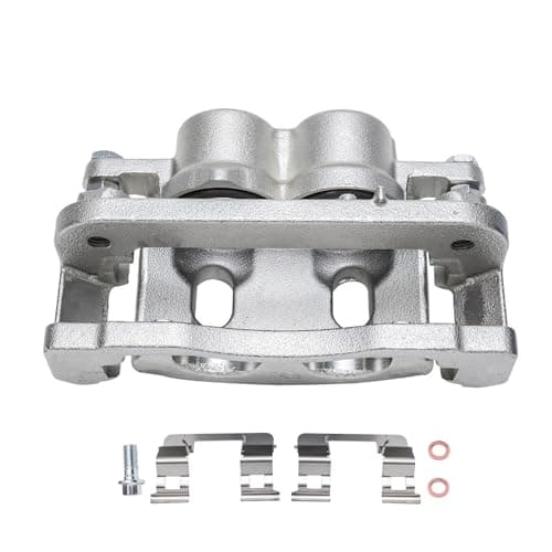 Detroit Axle - Front Brake Calipers for 2005-2008 Chevy Silverado 1500 GMC Sierra 1500, 2007-2008 Suburban Yukon XL 1500 Tahoe Avalanche Cadillac Escalade ESV EXT, Disc Brake Calipers w/Bracket — view 5