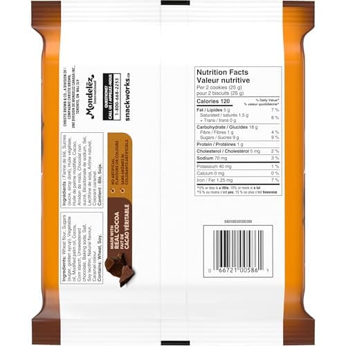 Fudgee-O Chocolatey Creme Filled Sandwich Cookies, 303 g, Baked in Canada — view 9