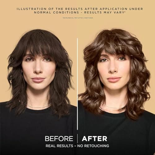 L'Oreal Paris Superior Preference Luminous Fade-Defying Permanent Hair Color, Hair Dye For Up to 9 Weeks of Radiance, Light Amber Brown 6AM, 1 Hair Dye Kit — view 3