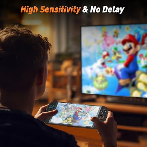 daydayup 4-Pack Screen Protector Tempered Glass for Nintendo Switch 2 [7.9 inch] 2025 with [Alignment Frame] -HD Clear Anti-Scratch Travel Transparent Clear Screen Protector — view 6