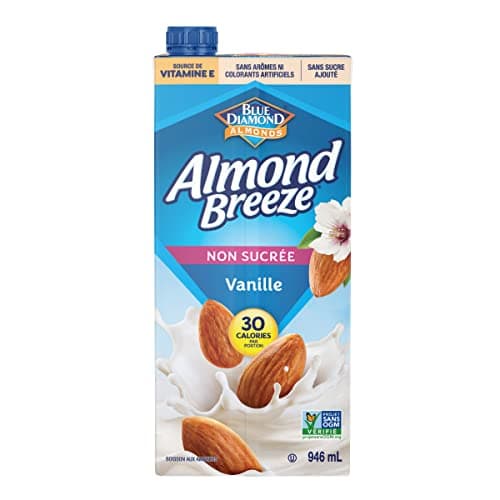 Blue Diamond Unsweetened Vanilla Almond Breeze — view 3