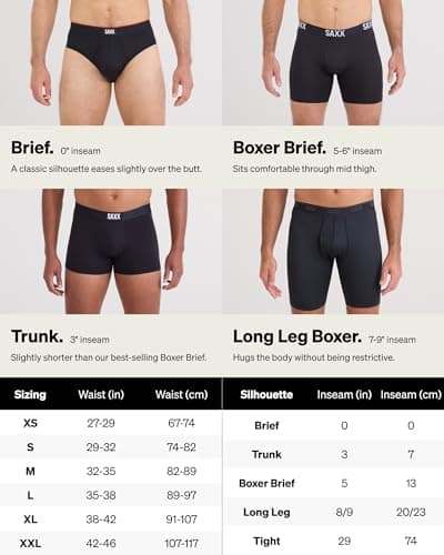 SAXX Underwear Co. Men's Core Cotton Boxer Brief Fly 3-Pack, Black/Graphite, Large — view 5