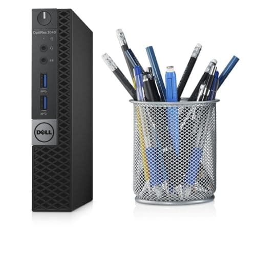 Dell OptiPlex 3040 Micro PC Mini Desktops, Intel Core 6th Gen 3.2GHz, 8 GB RAM, 256 GB SSD, WiFi, Bluetooth, Keyboard & Mouse, Windows 11 Pro (Renewed) — view 2