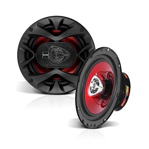 BOSS Audio Systems CH6520 Car Speakers - 250 Watts of Power Per Pair, 125 Watts Each, 6.5 Inch, Full Range, 2 Way, Sold in Pairs