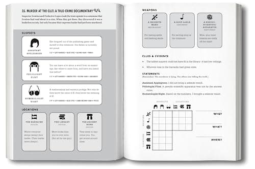 Murdle: Volume 1: 100 Elementary to Impossible Mysteries to Solve Using Logic, Skill, and the Power of Deduction — view 4
