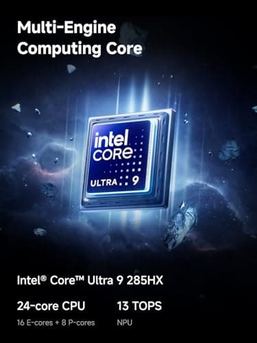 MINISFORUM MS-02 Ultra Mini Workstation PC, Intel Core Ultra 9 285HX (24C/24T, up to 5.5GHz), PCIe 5.0 x16, 4× DDR5 Slots, 4× M.2 Slots, USB4 v2 80Gbps, Dual 25GbE+10GbE+2.5GbE, Wi-Fi 7, 350W PSU — view 2