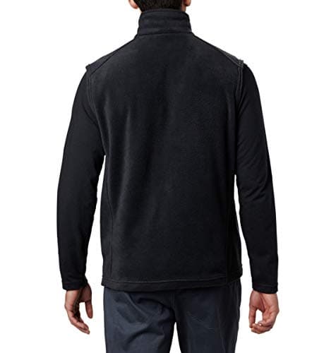 Columbia Mens Steens Mountain Vest, Black, Small — view 2