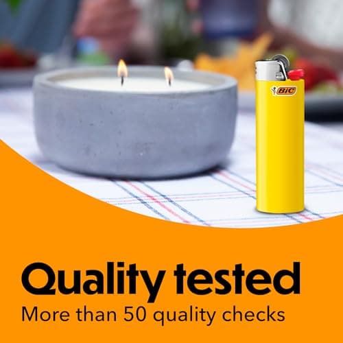 BIC Maxi Pocket Lighters, Dependable and Long-Lasting, Assorted Colors, 10-Pack (Colors May Vary) — view 6