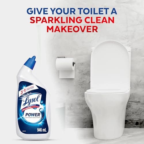 Lysol Power Toilet Bowl Cleaner, Disinfectant Gel, 4 × 946 mL — view 4
