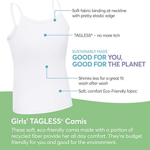4-Pack Cotton Stretch Cami