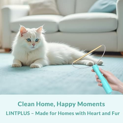 2Pack(Blue,Green) LINTPLUS Pet Hair Remover Carpet & Deep Cleaner Pro Pet Hair by LINTPLUS,Special Pet Hair Multi Fabric Edge and Carpet Brush for Couch, Pet Towers and Rugs — view 6
