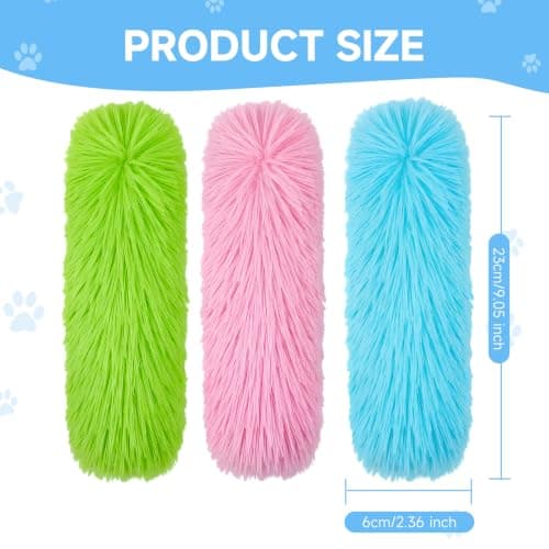 WOUSEDO Cat Toys Pillows 3 Pack, Interactive Kicker Toy with Catnip — view 7