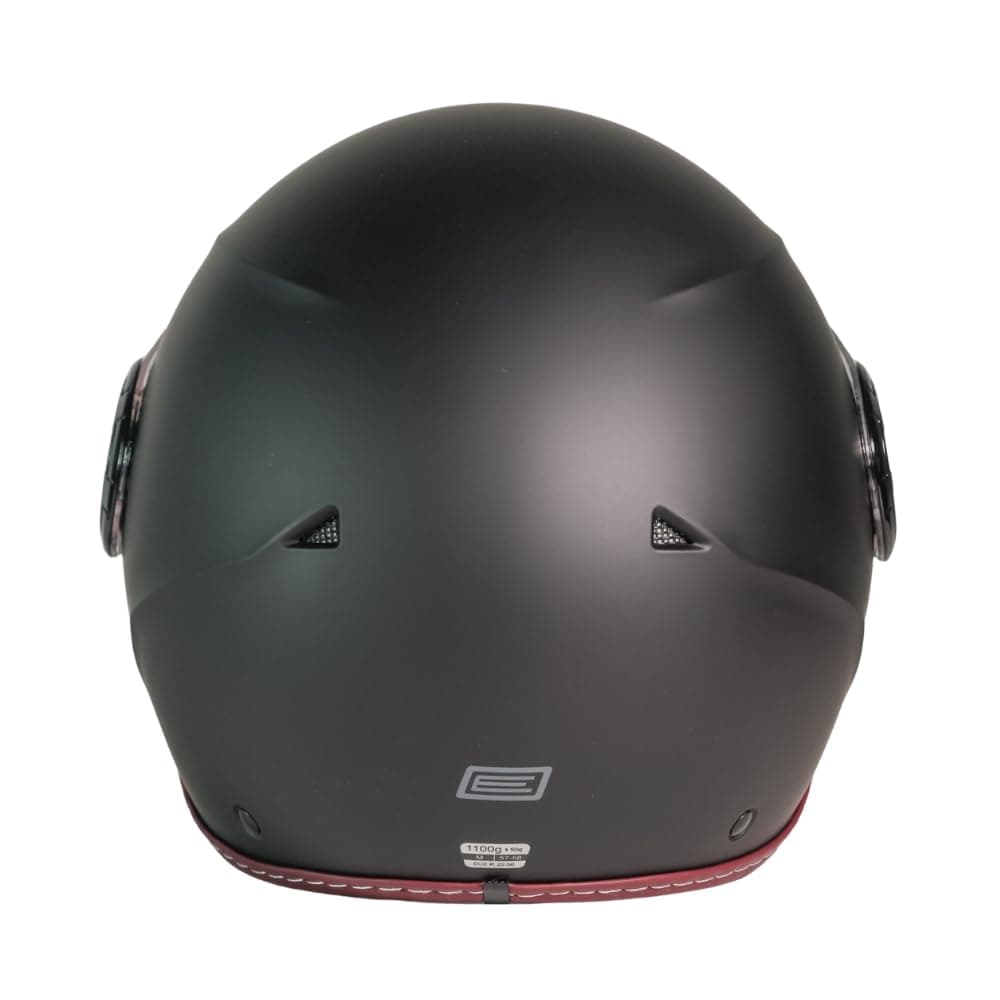 ORIGINE Casco de Moto Jet Homologado ECE 22.06, Casco Urbano para Scooter Ligero y Compacto con Visera Transparente Larga — view 5