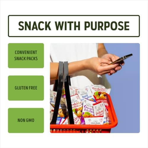 Nature's Garden Healthy Trail Mix Snack Packs – Mixed Nuts, Heart Healthy Nuts, Omega-3 Rich, Cranberries, Pumpkin Seeds, Perfect For The Entire Family – 816g Bag (24 Individual Servings) — view 3