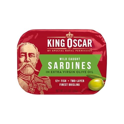 King Oscar Sardines Extra Virgin Olive Oil, 3.75-Ounce Cans (Pack of 12) — view 2