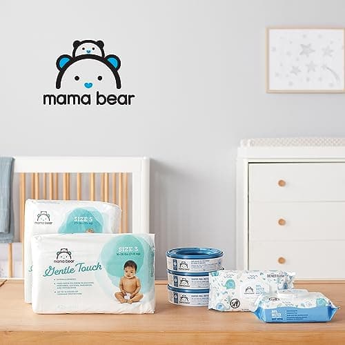 Mama Bear Diaper Pail Refills for Diaper Genie Pails, 270 Count (Pack of 4) — view 4