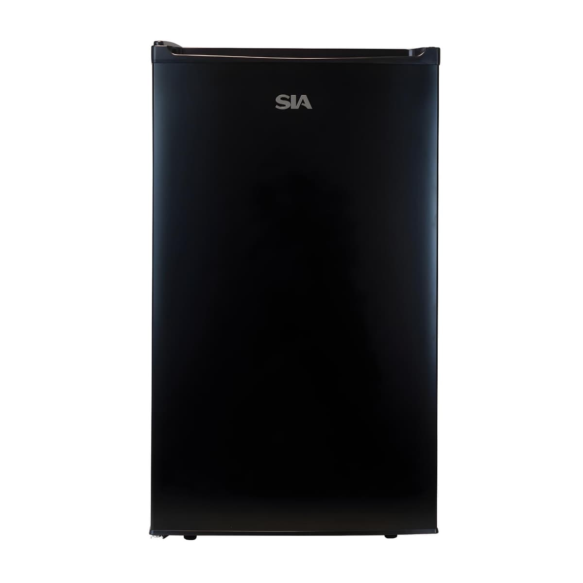 SIA LFS01BL-AMZ1 Black Under Counter Fridge, 91L Capacity, 48cm Wide, Freestanding Larder, E Rated, 2 Years Parts and Labour Guarantee — view 2