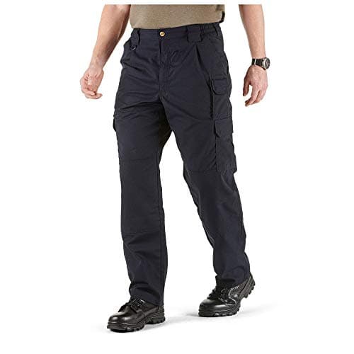 5.11 Tactical Men's Taclite Pro Lightweight Performance Pants, Cargo Pockets, Action Waistband, Dark Navy, 36W x 36L, Style 74273