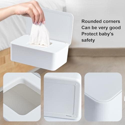 1 Pcs Diaper Wipes Dispenser,Refillable Wipe Container, Wet Wipes Dispenser — view 5