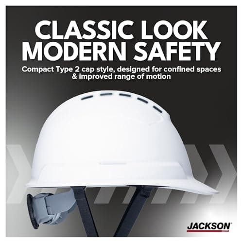 Jackson Safety Sentry2 Type 2 Cap-Style Vented Hard Hat, CSA Z94.1 Class C — view 3