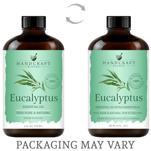 Handcraft Blends Eucalyptus Essential Oil - Huge 118 ml - 100% Pure and Natural - Premium Grade with Glass Dropper — view 3