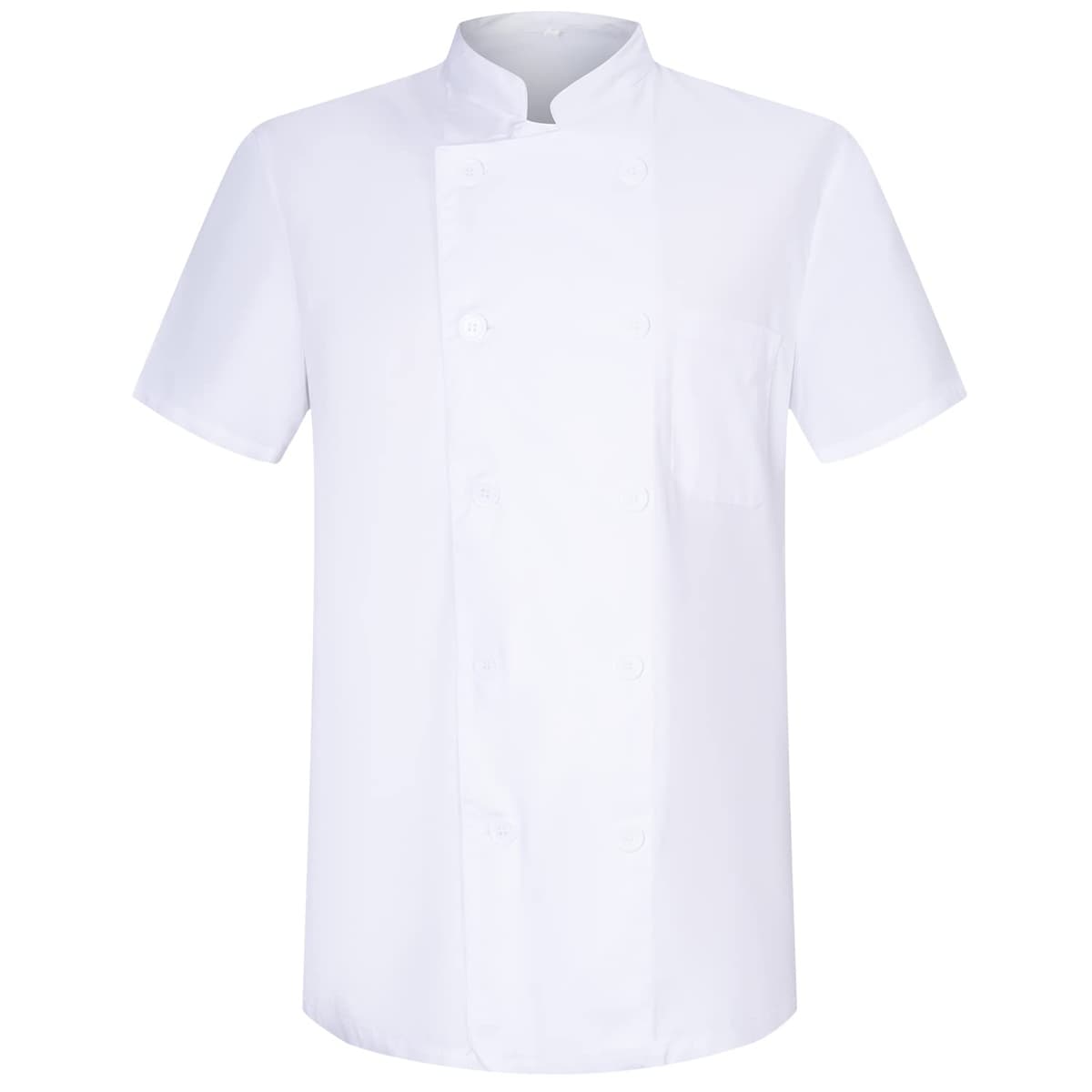 MISEMIYA Men's Chef Jacket Mz-8421b Chaqueta de chef para hombre MZ-8421B Hombre (Pack de 1)