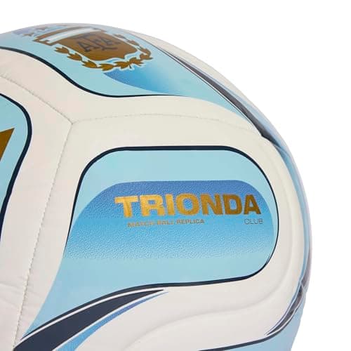 adidas Unisex-Adult FIFA World Cup 26 AFA Argentina Club Home Soccer Ball, White/Icey Blue/Light Blue, 5 — view 2
