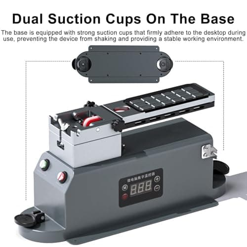 300W Heated Phone Screen Glass Separator with Anti-Slip Platform & Strong Suction Base for Efficient Screen Repair & Reverse Split Technology — view 3