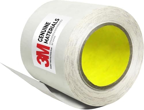 3M Clear Paint Protection Vinyl Film 6 Inch Wide - Choose Your Size (6" x 12")