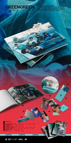 (2 Version Set : 1Standard+1Weverse Albums) CORTIS GREENGREEN 2nd EP Album with Tracking — view 2