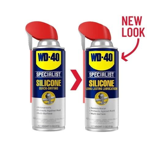 WD-40 Specialist Silicone Lubricant with SMART STRAW SPRAYS 2 WAYS, 11 OZ — view 8