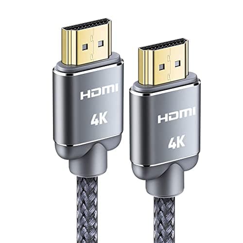 HDMI Cable 6.6feet(2meter), 4K HDMI Lead-Snowkids HDMI Cable 4K@60Hz, 3D Support, Ethernet Function, Video 4K UHD 2160p, HD 1080p, 3D - (for Fire TV, for PS-3/4, for Netfilx)