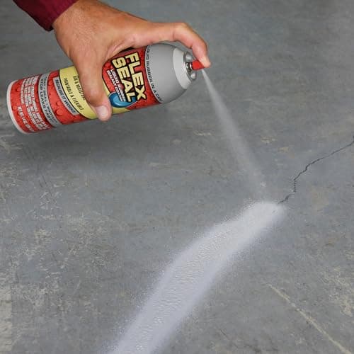 Flex Seal, 14 oz, Clear, Stop Leaks Instantly, Transparent Waterproof Rubber Spray On Sealant Coating, Perfect for Gutters, Wood, RV, Campers, Roof Repair, Skylights, Windows, and More — view 5