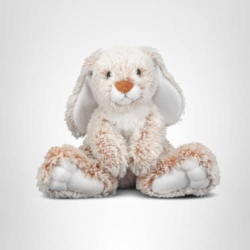Melissa & Doug Burrow Bunny Stuffed Animal Plushie with Big Feet, Floppy Ears & Fluffy Tail, Adorable Pretend Play Toddler Toys for Girls & Boys 3+ — view 10