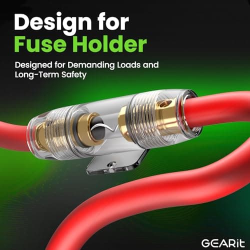GEARit 14 Gauge Wire (100ft Each - Black/Red) Copper Clad Aluminum CCA - Primary Automotive Power/Ground for Battery Cable, Car Audio, Trailer Harness, Electrical - 200 Feet Total 14ga AWG Wire — view 4