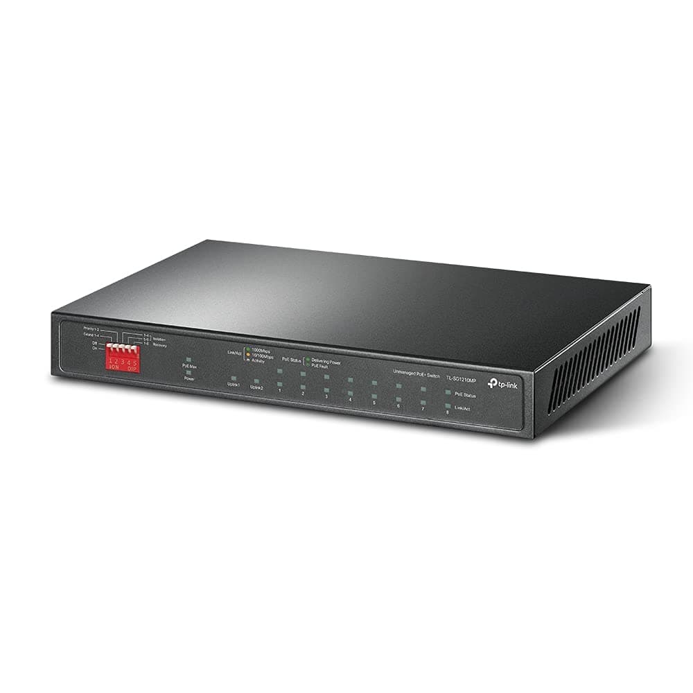 Switch TP-LINK 10-Port GIGABITE with 8 Port PoE+ — view 2