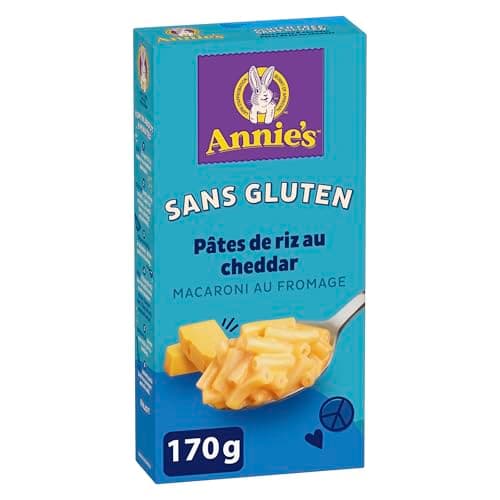 ANNIE'S - MACARONI AND CHEESE Gluten Free Rice Pasta and Cheddar, No Artificial Flavours or Synthetic Colours, Contains Real Cheese and Milk Ingredients — view 3