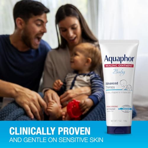 Aquaphor Baby Healing Ointment for Diaper Rash and More, 7 OZ — view 3