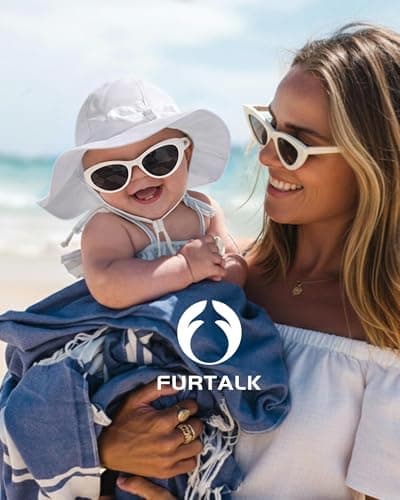 FURTALK Baby Sun hat Summer Beach Hats with UPF 50+ Sun Protection Wide Brim Toddler Sun Hat Cap — view 2