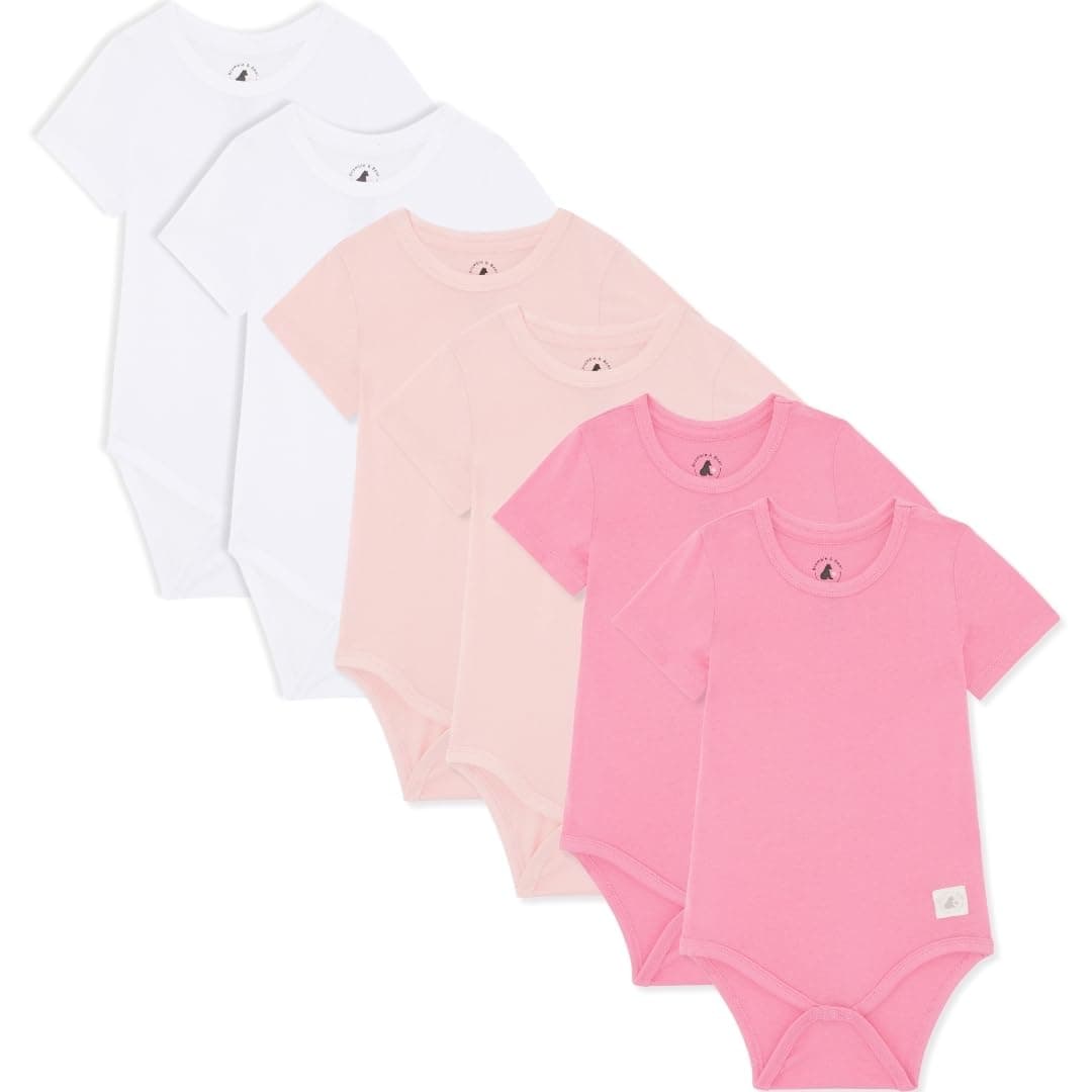 Bramble & Bear Body Bebé Manga Corta/Largo Pack de 3/6 - Body Bebé Unisex de Algodón Orgánico para Bebés de 0 a 3 años — view 10