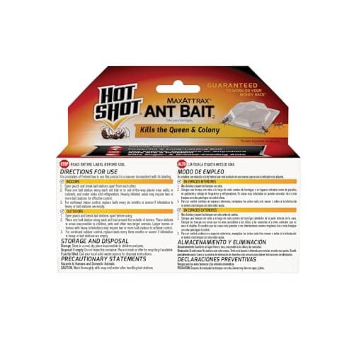 Hot Shot MaxAttrax Ant Bait 8 Count, Child-Resistant Bait Stations — view 9