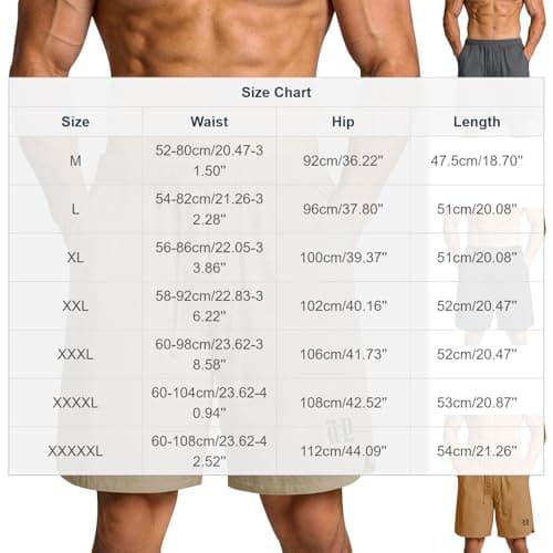 Mens Cargo Shorts Drawstring Elastic Waist Shorts Casual Wide Leg Hiking Shorts with Pockets Summer Workout Pants Dark Gray — view 4