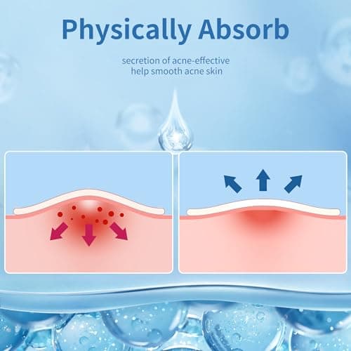 Daolyo Large Acne Pimple Patches for Face, 6 Sizes 142 Counts Big Hydrocolloid Bandages for Body, Forehead, Chin, Nose, Neck & Chest(Round, Oval, Moon, Square) — view 6