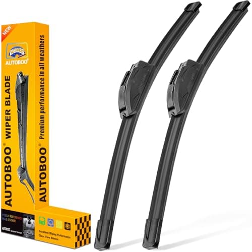 AUTOBOO 26" and 16" Windshield Wipers Blades (Pack Of 2),OEM Quality Premium All-Seasons Wiper blades,Stable and Quiet wiper blades — view 8