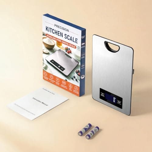 Food Scale, Digital Kitchen Scale with Hanging Loop, 11lb Baking Scale — view 6