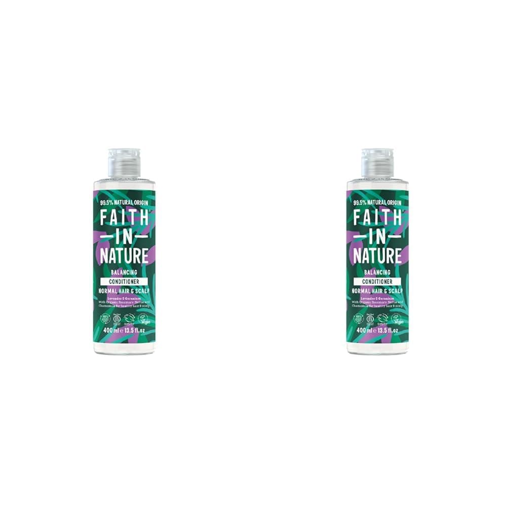 Faith In Nature Organic Coconut Conditioner, Hydrating for Dry Hair & Scalp, Vegan & Cruelty Free, No SLS, Silicones or Parabens, 400ml — view 21