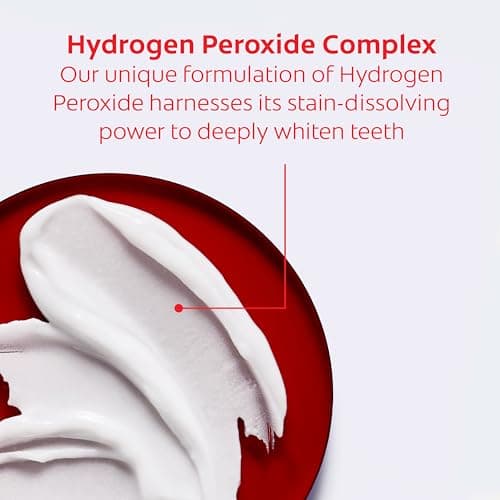 Colgate Optic White Advanced Hydrogen Peroxide Toothpaste, Teeth Whitening Toothpaste Pack, Enamel-Safe Formula, Helps Remove Tea, Coffee, and Wine Stains, Sparkling White, 3 Pack, 3.2 oz — view 5