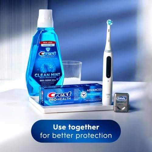 Crest Pro-Health Advanced Deep Clean Mint Toothpaste, 2 Count (Pack of 1) — view 4