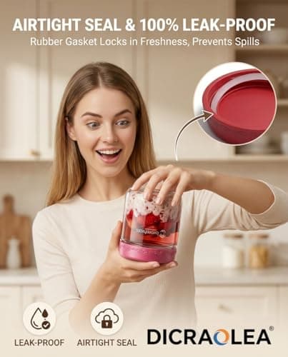 DicraoLea 10oz 4Pack Glass Overnight Oats Jars Containers with Airtight Leakproof Lids, Reusable Mason Jars for Meal Prep, Yogurt Parfaits, Smoothies, Salads & Healthy Breakfasts (10 OZ-4-1) — view 2